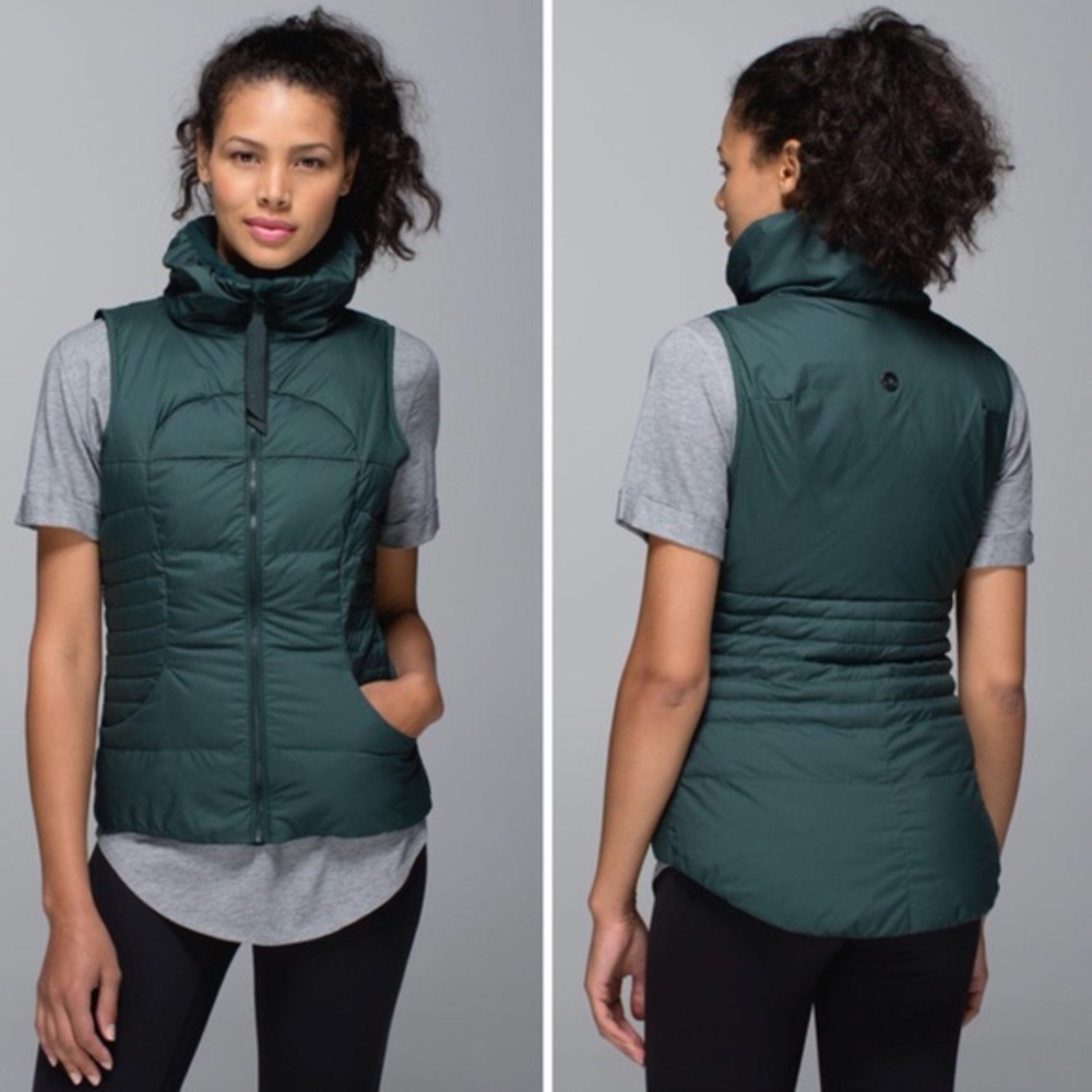 SOLD Lululemon Fluffin Awesome Down Vest - Picture 1 of 8